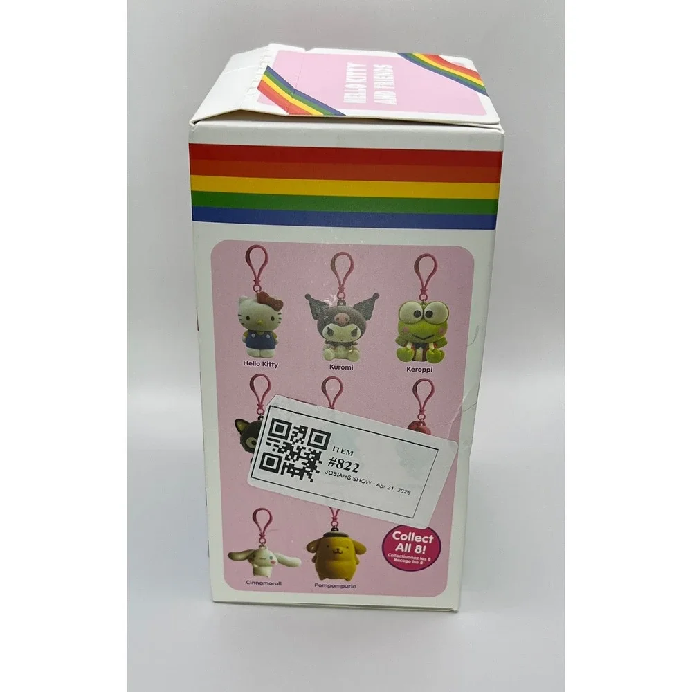 Sanrio Hello Kitty and Friends Flocked Hangers Blind Box‎ Mystery Clip